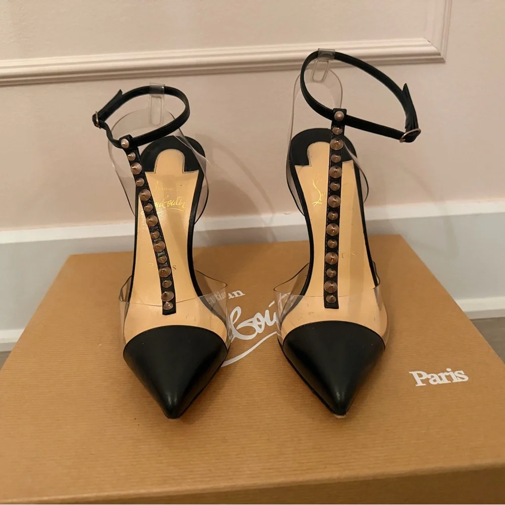 Louboutin Nosy Spikes 100 size 36 - Picture 2 of 5
